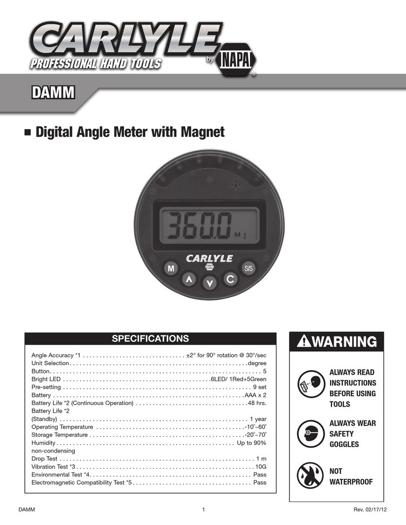 Carlyle DAMM user manual