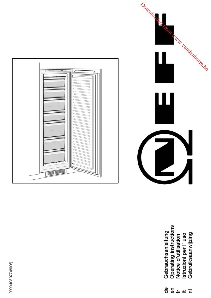 NEFF G 8320X0 User manual