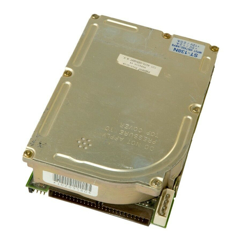 Seagate ST125N User manual