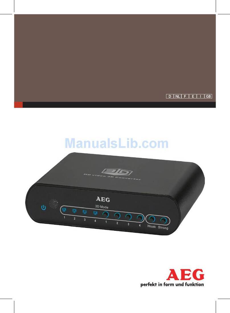 AEG DVK 4628 instruction manual