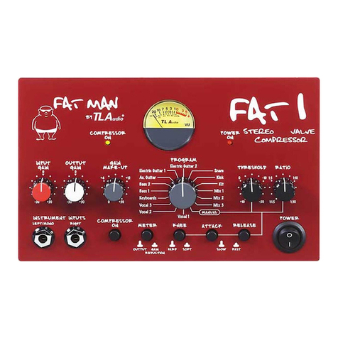 T L Audio FATMAN FAT 1 User manual