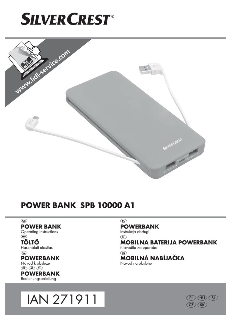Silvercrest SPB 10000 A1 User manual