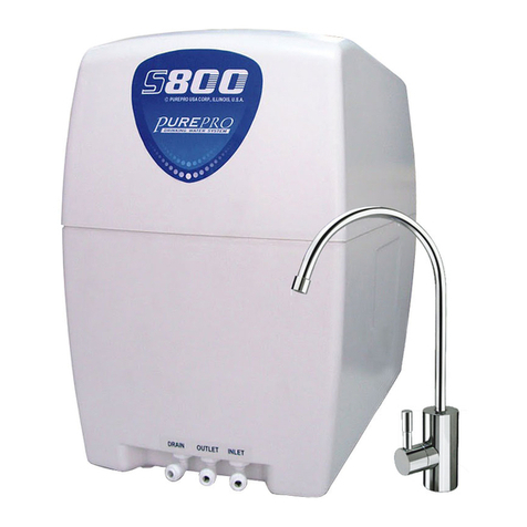 Pure-Pro S800-Alkaline User manual