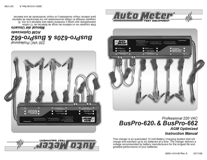 AutoMeter BusPro-620s instruction manual