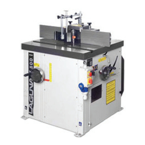 Laguna Tools T800i operating manual