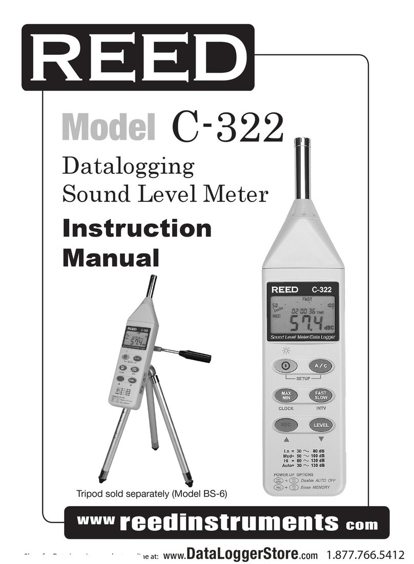 REED C-322 instruction manual