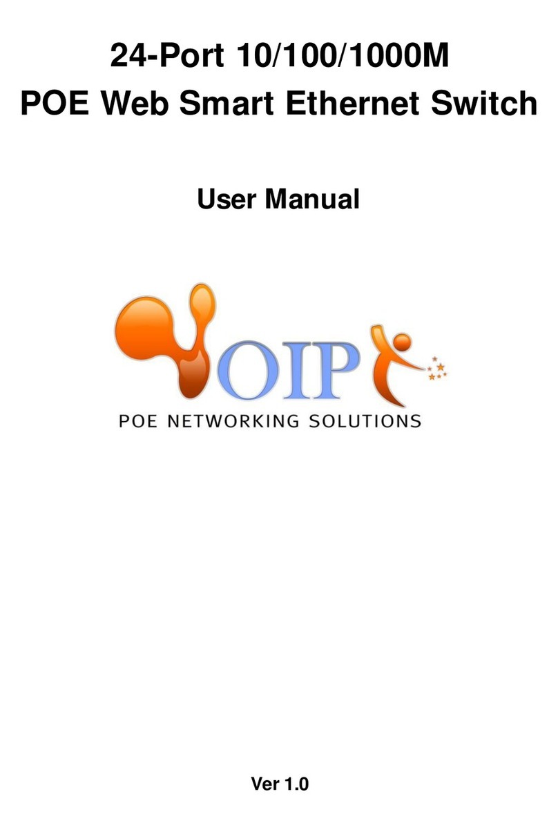 VoIP VM-S1024PEG-C User manual