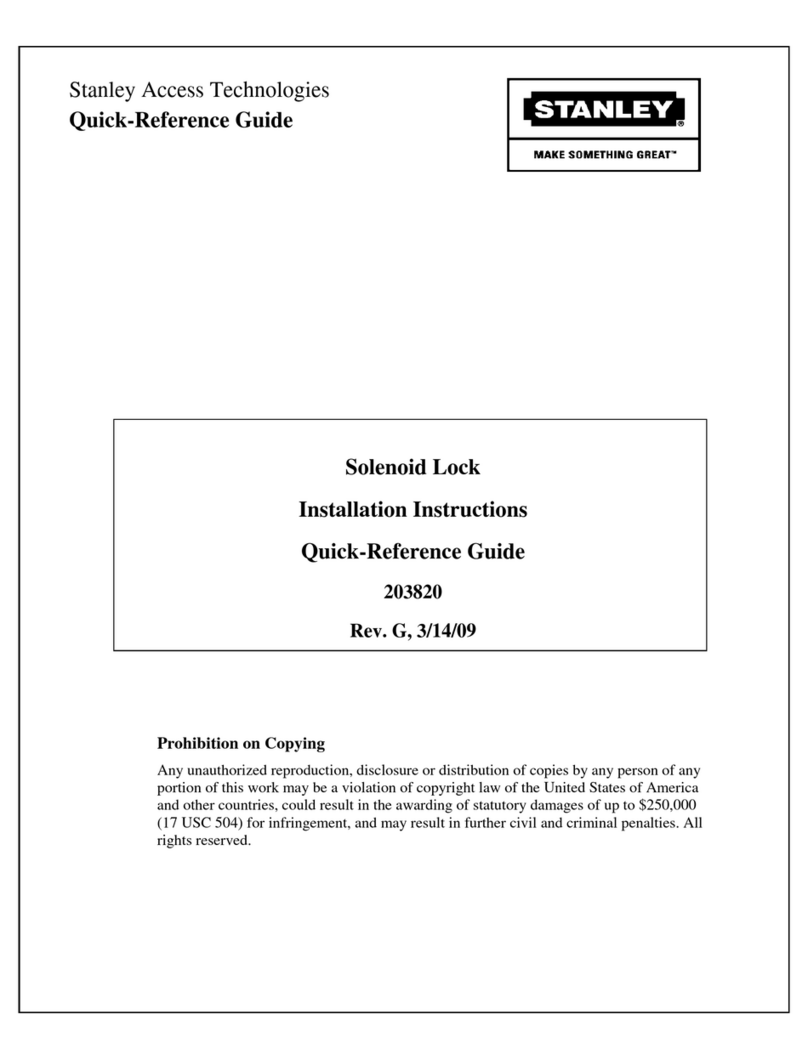 Stanley 203820 User manual