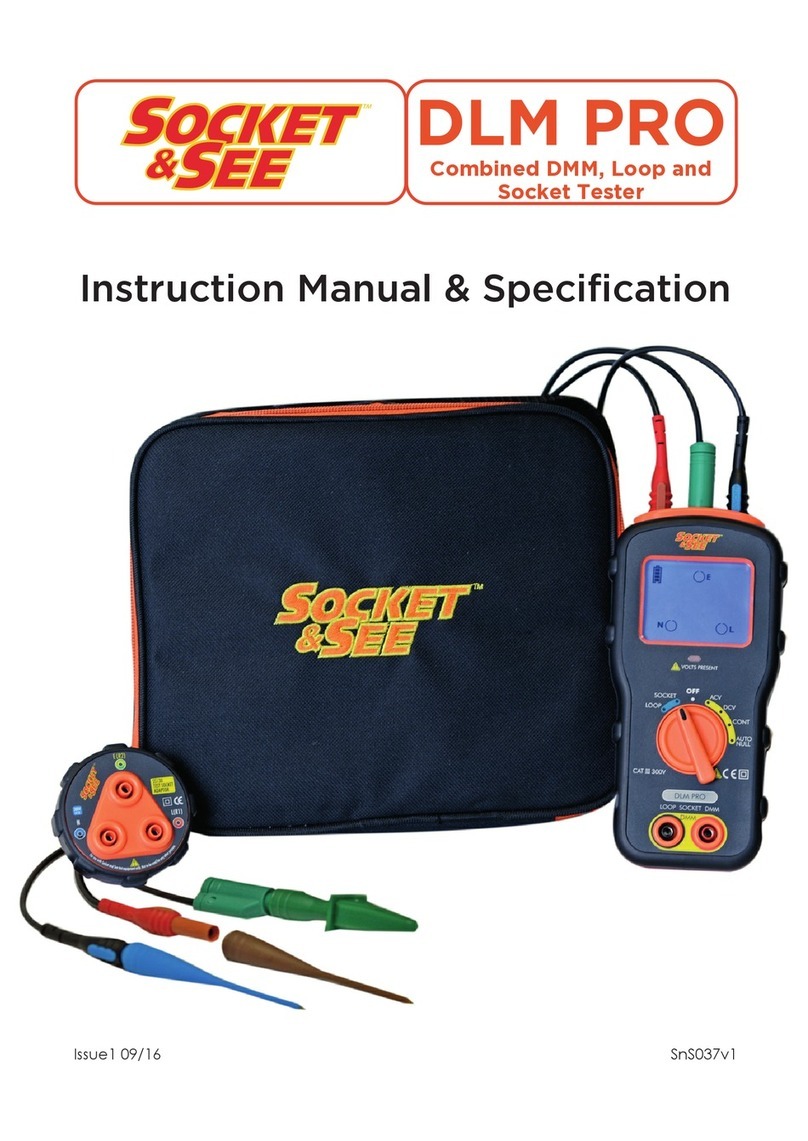 Socket & See DLM PRO User manual