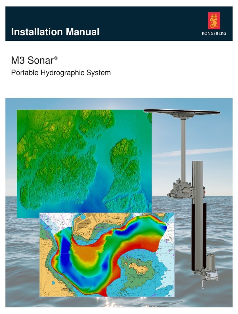 Kongsberg M3 Sonar installation manual