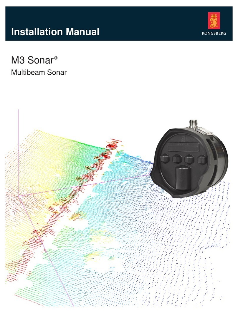 Kongsberg M3 Sonar installation manual