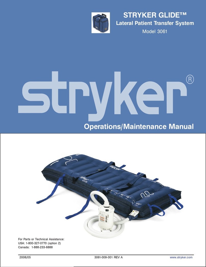 Stryker GLIDE 3061 User manual