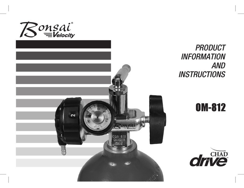 BONSAI VELOCITY OM-812 PRODUCT INFORMATION AND INSTRUCTIONS