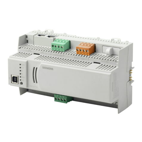 Siemens PXC3.E16A100A User manual