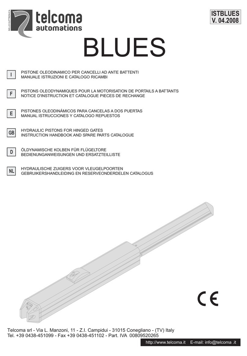 Telcoma BLUES 20/R Instruction handbook