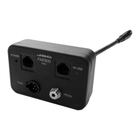 jbc FAE800 User manual