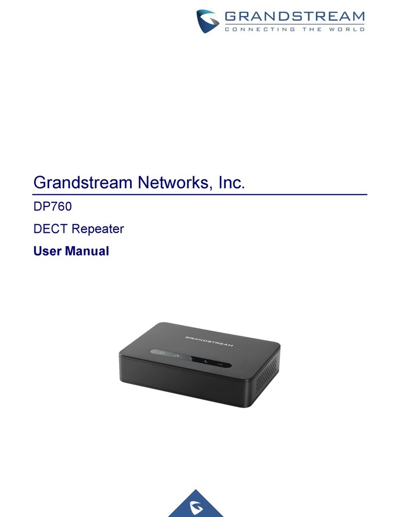 Grandstream Networks DP760 User manual