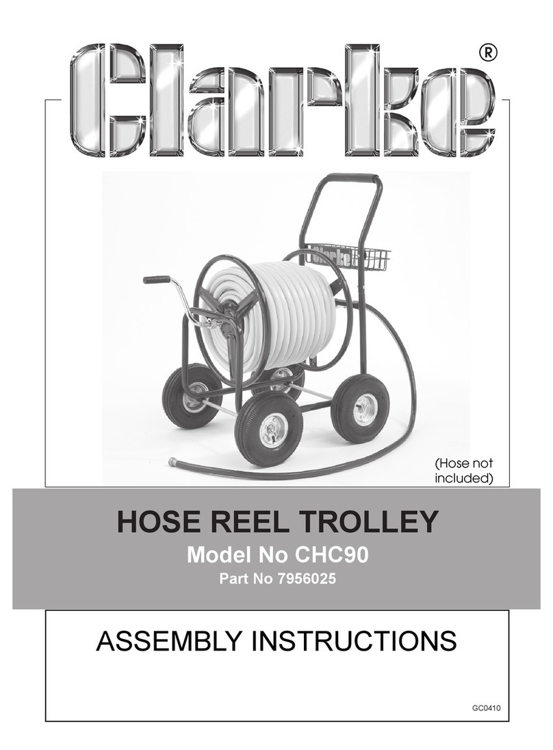Clarke CHC90 Assembly instructions