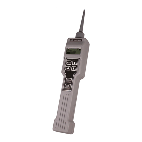 FLUIDX GasCheck G Series user manual