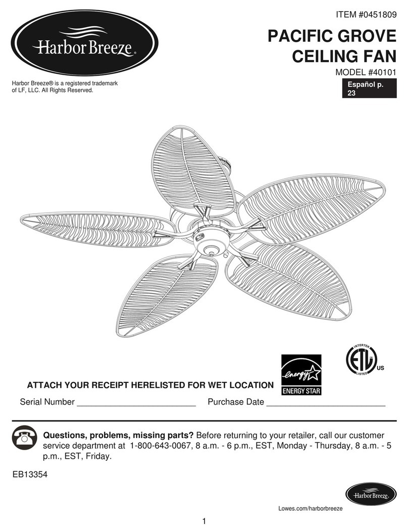 Harbor Breeze 40101 manual