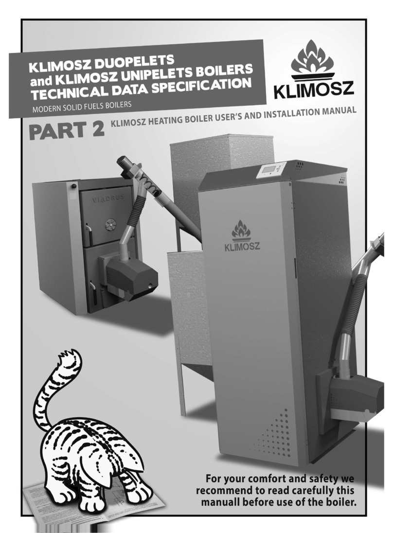 Klimosz DUOPELET 15 User and installation manual