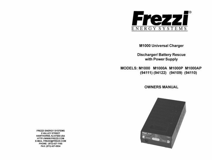 Frezzi M1000 owner's manual
