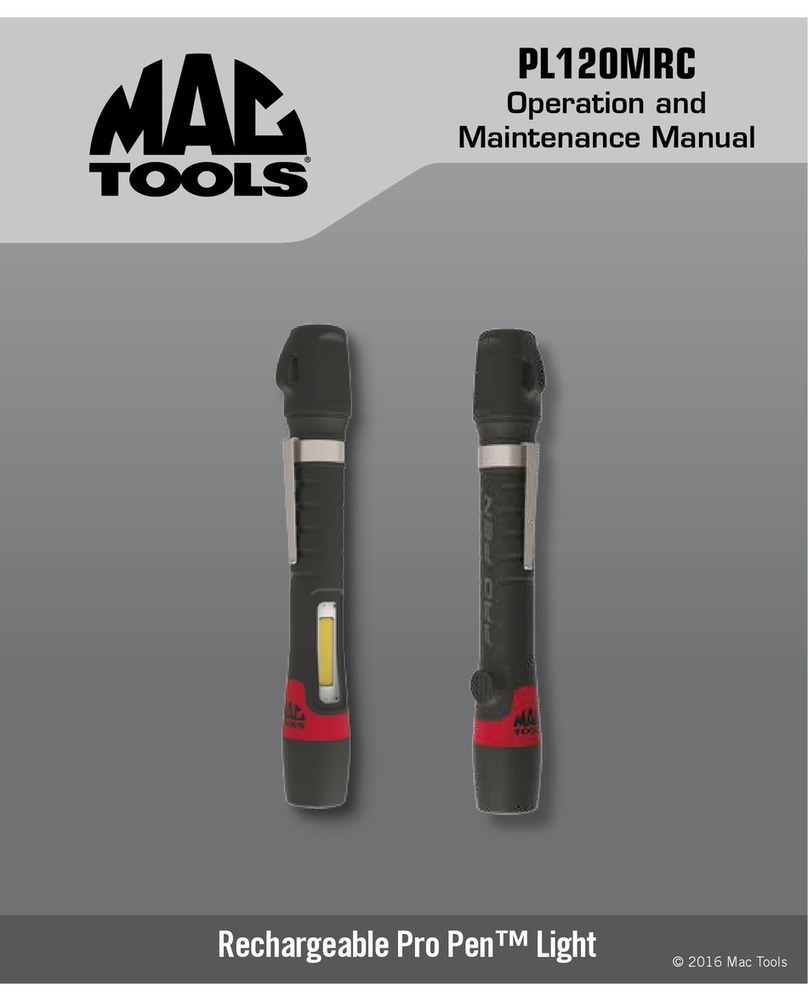 MAC TOOLS PL120MRC User manual