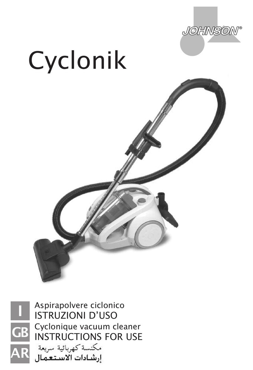 Johnson Cyclonik Instructions for use