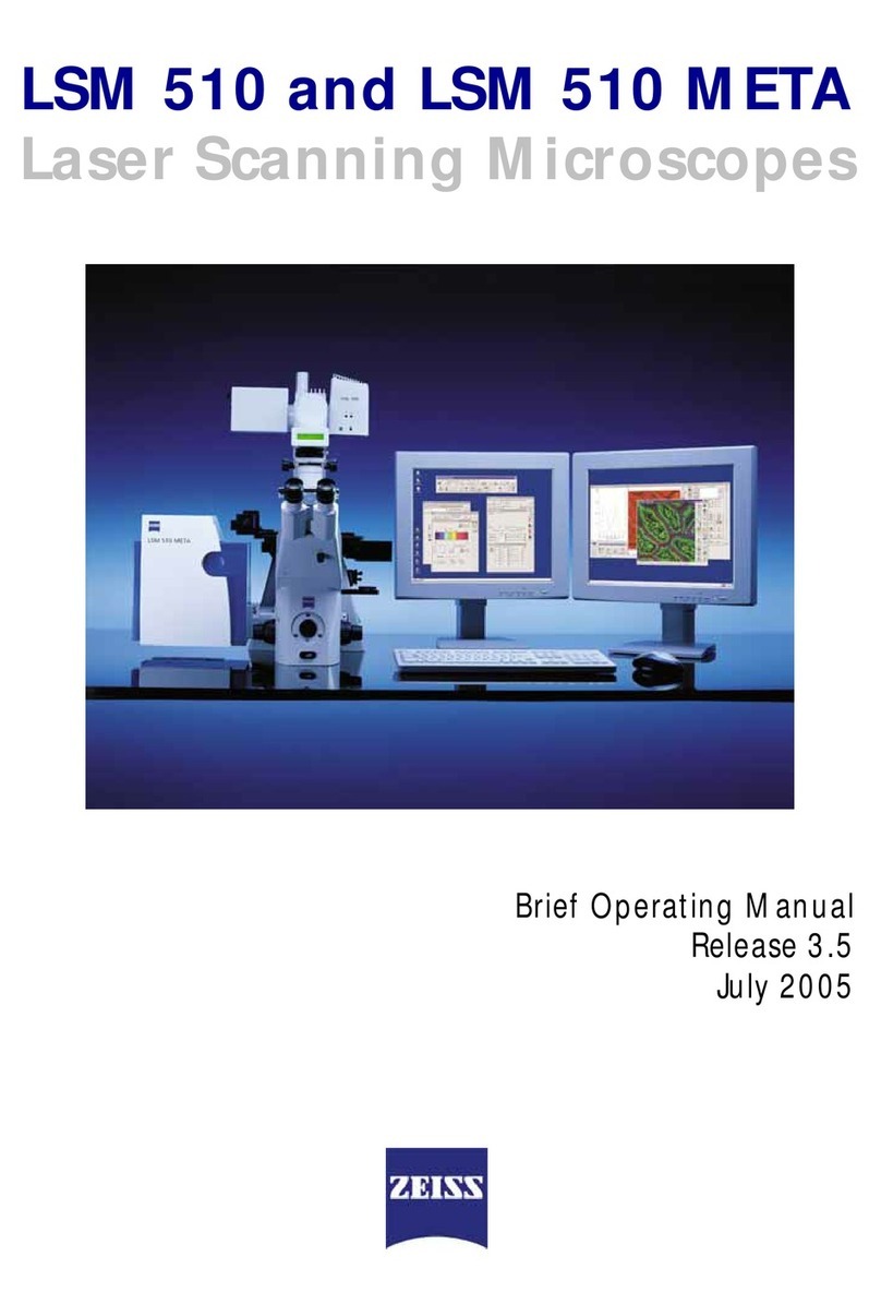 Zeiss LSM 510 Inverted User manual