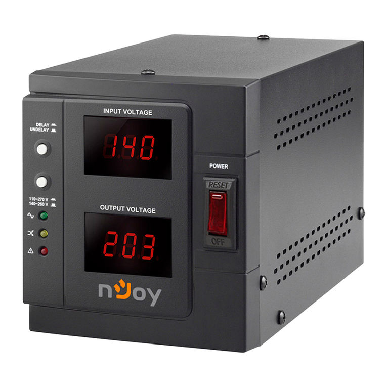 Njoy PWAV-10001AK-AZ01B User manual