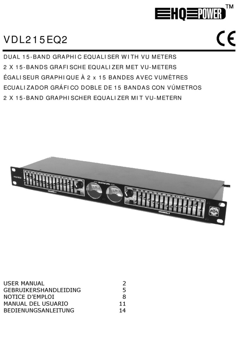 EHQ Power VDL215EQ2 user manual