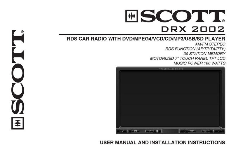 Scott DRX 2002 User manual