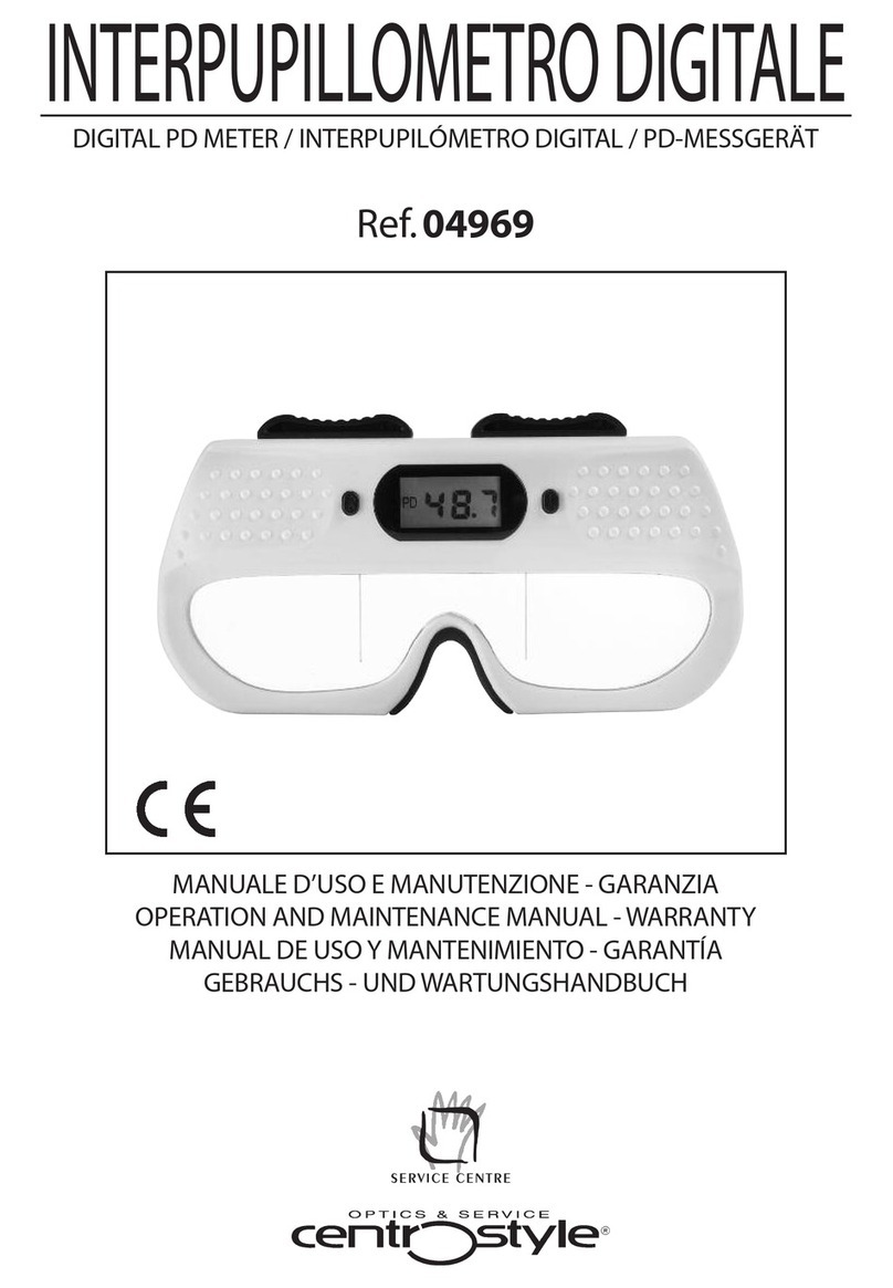 Centrostyle 04969 Operation and maintenance manual