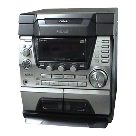 Aiwa CX-JS77 User manual