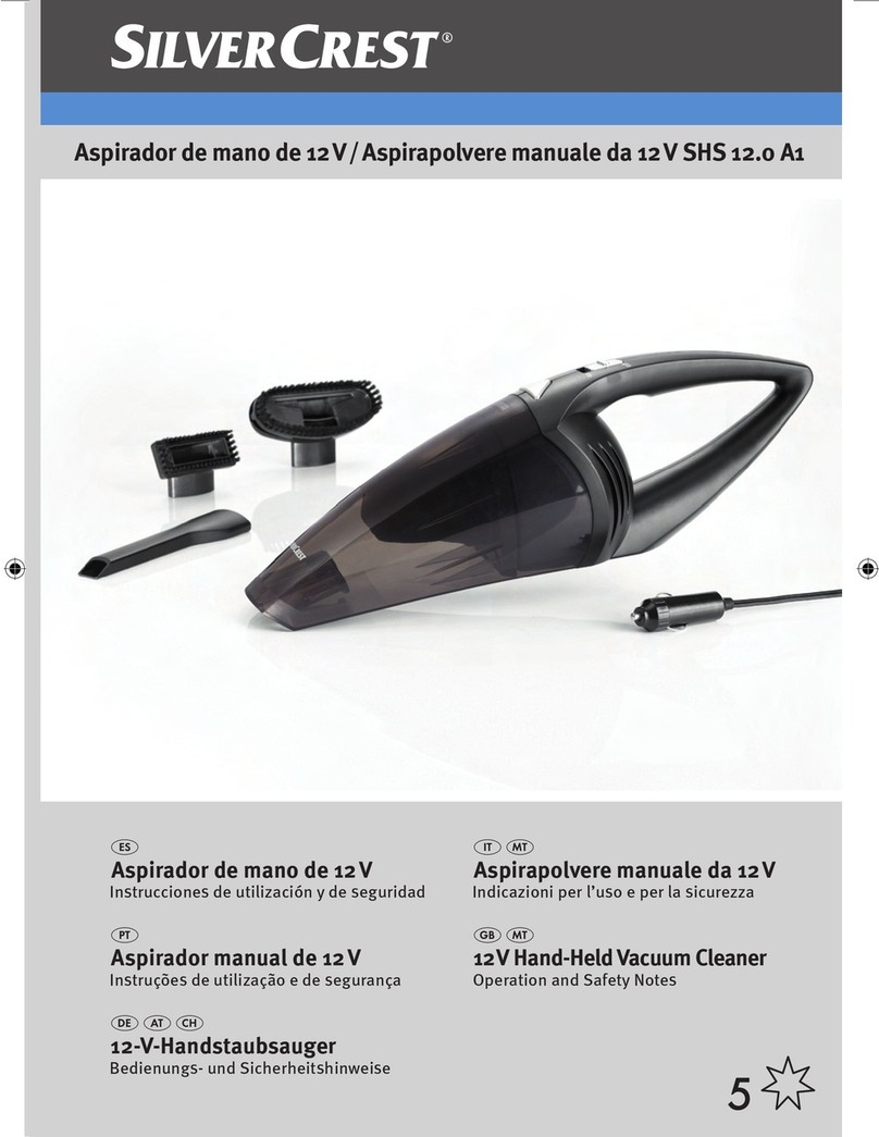 Silvercrest SHS 12.0 A1 Operation and safety notes