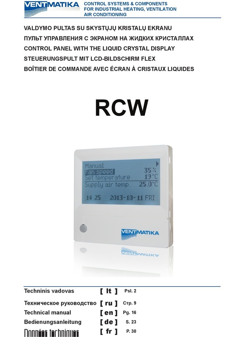 Ventmatika RCW Technical manual