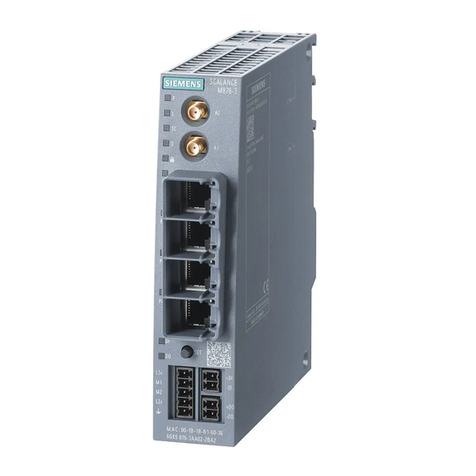 Siemens SCALANCE M874 User manual