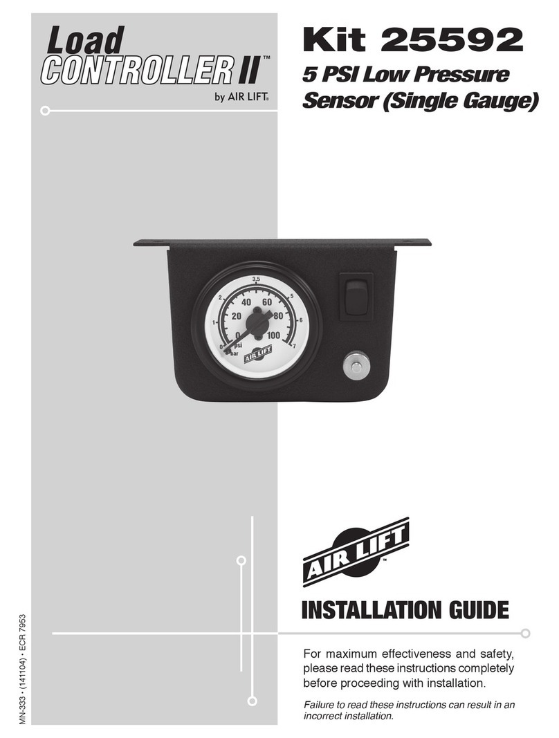 Air Lift Load Controller II installation guide Air Lift Load Controller II installation guide