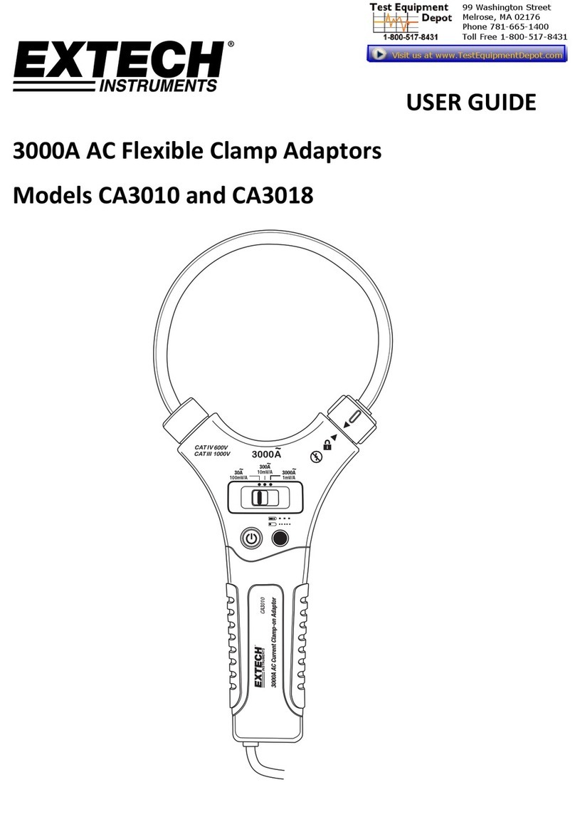Extech Instruments CA3010 User manual