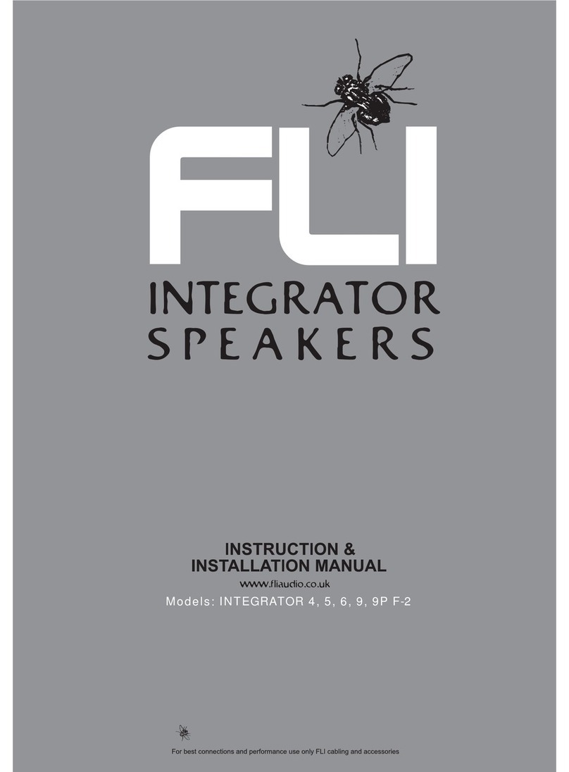FLI Audio INTEGRATOR 4 Instruction & installation manual