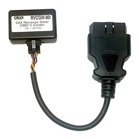 Crux RVCGM-80I user manual