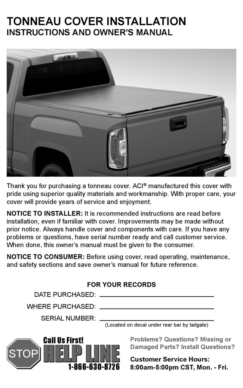 aci ACCESS series Installation instructions and owner's manual