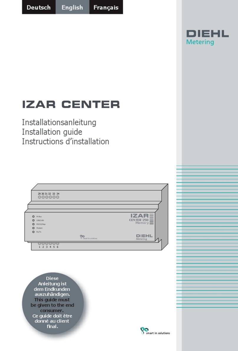 Diehl Izar Center installation guide