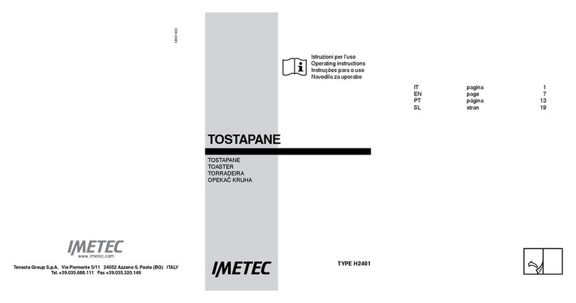 Imetec H2401 operating instructions