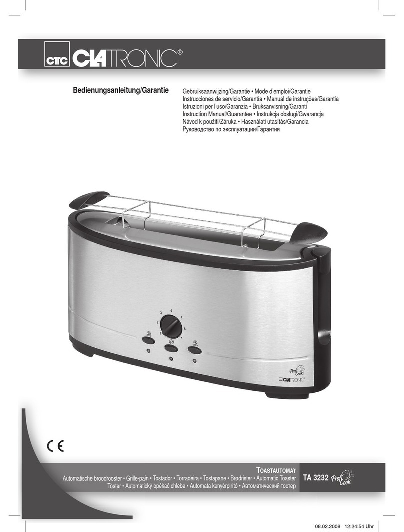 Clatronic TA 3232 Technical specifications