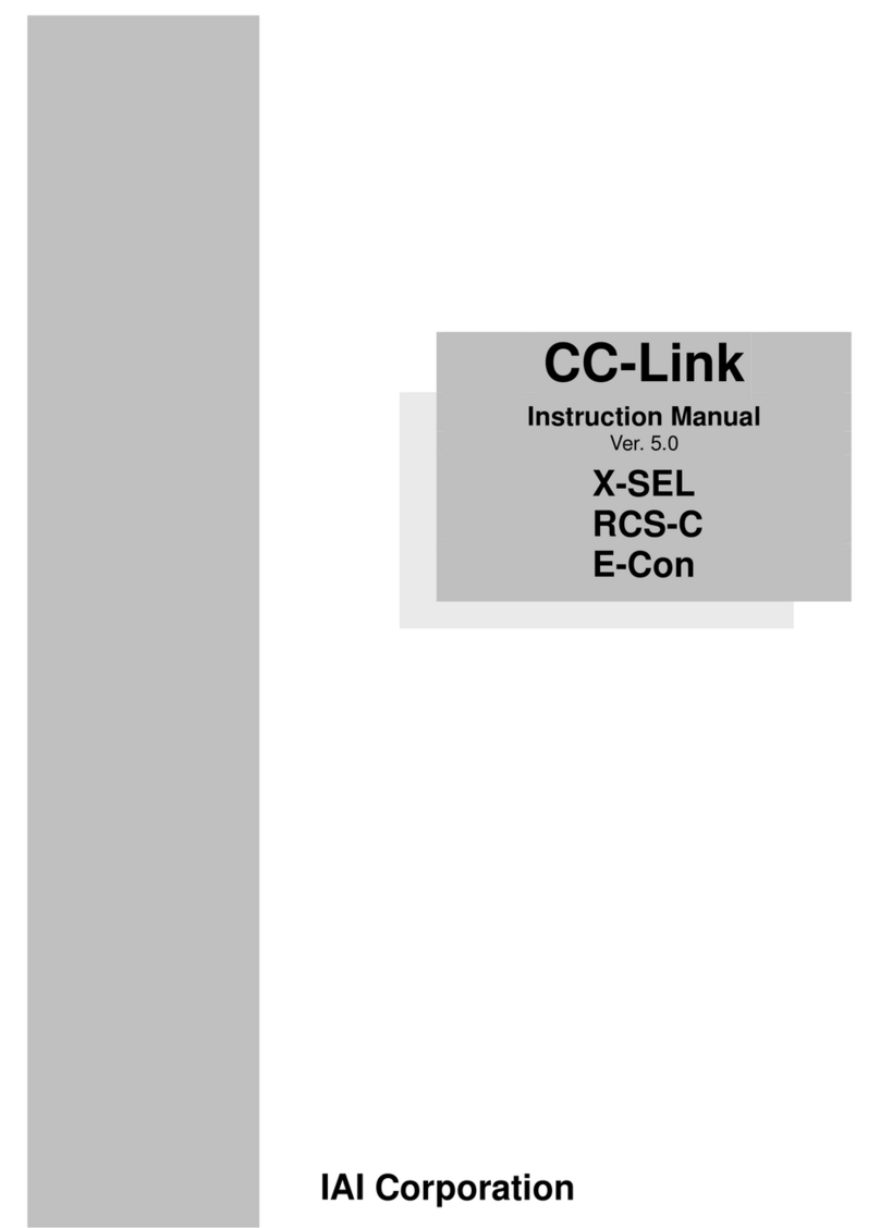 IAI X-SEL-J*-1-CC0 series User manual