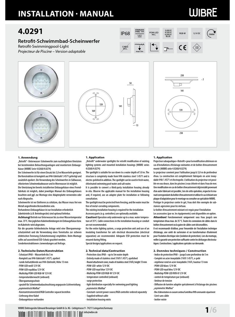 Wibre 4.0291 installation manual