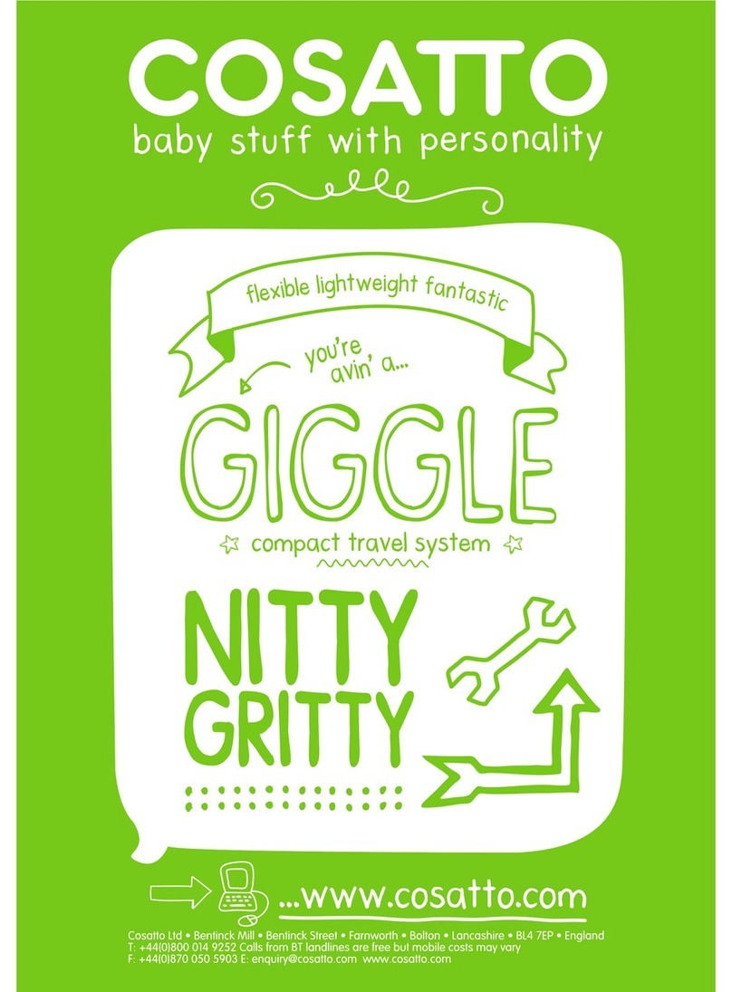 Cosatto Giggle 3 in 1 instructions