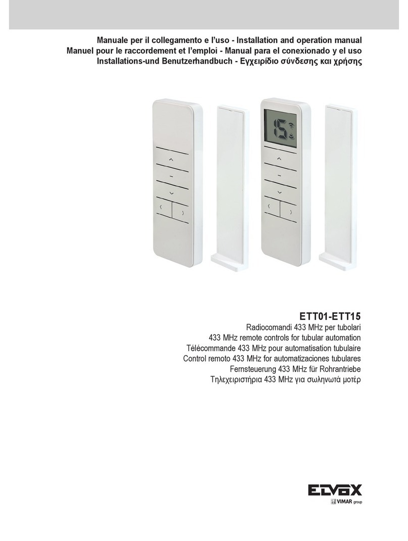 Elvox ETT01 User manual