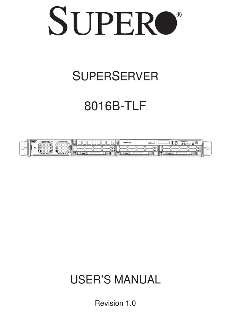 Supermicro SUPERSERVER 8016B-TLF user manual